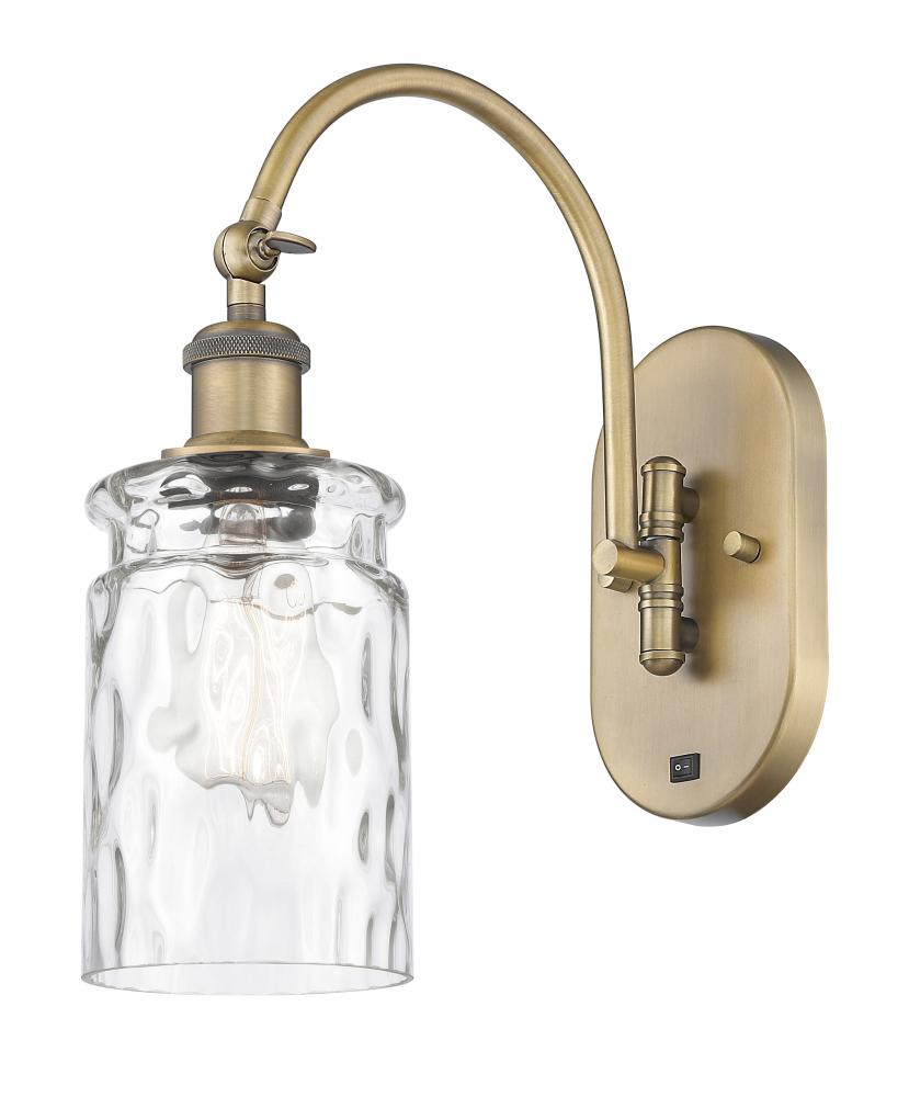 Candor - 1 Light - 5 inch - Brushed Brass - Adjustable Swing Arm