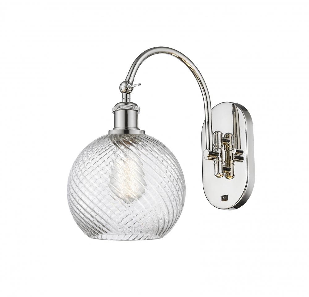 Athens Twisted Swirl 1 Light 8 inch Sconce