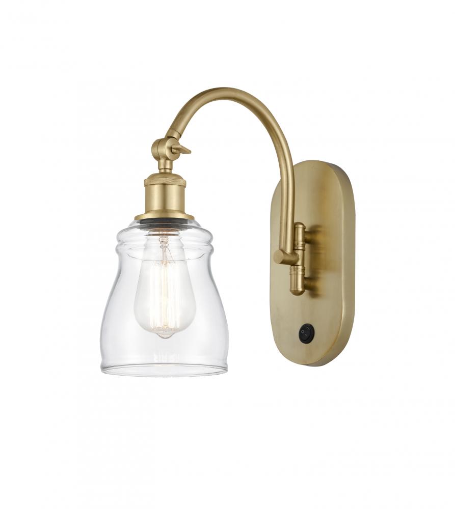 Ellery - 1 Light - 5 inch - Satin Gold - Adjustable Swing Arm