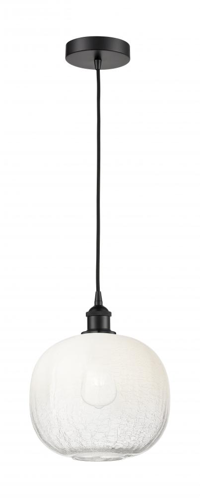 Brookhaven Sphere - 1 Light - 11 inch - Matte Black - Cord hung - Mini Pendant