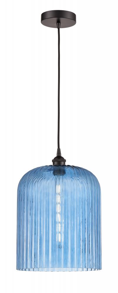 Bridal Veil - 1 Light - 5 inch - Oil Rubbed Bronze - Cord hung - Mini Pendant