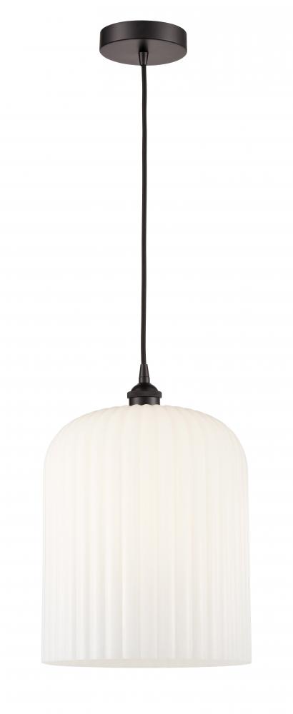 Bridal Veil - 1 Light - 5 inch - Oil Rubbed Bronze - Cord hung - Mini Pendant