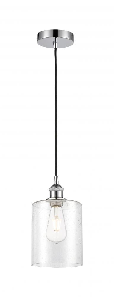 Paladin - 1 Light - 7 inch - Polished Chrome - Cord hung - Mini Pendant