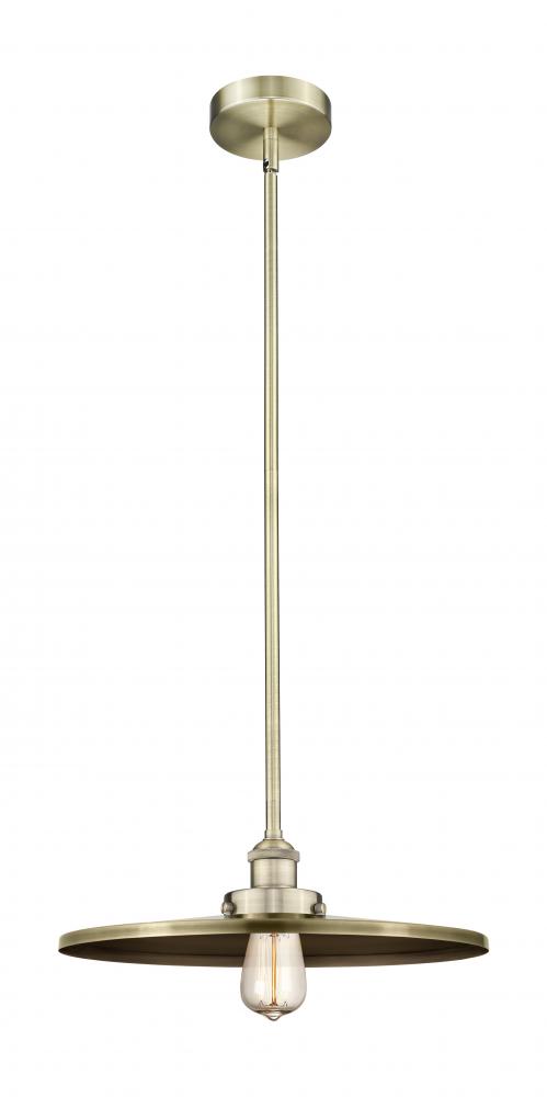 Appalachian - 1 Light - 16 inch - Antique Brass - Stem hung - Mini Pendant