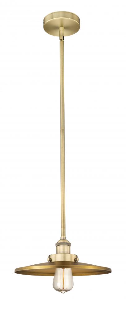 Appalachian - 1 Light - 12 inch - Brushed Brass - Stem hung - Mini Pendant