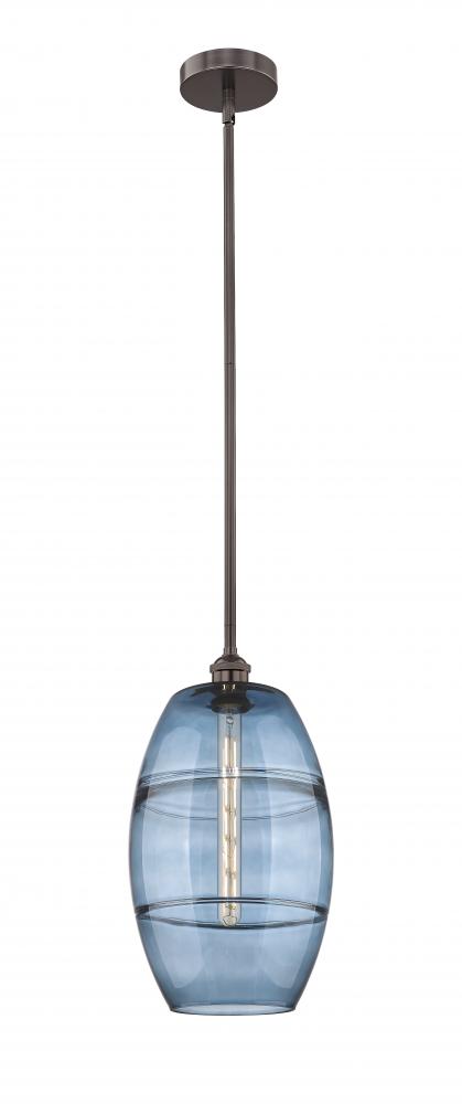 Vaz - 1 Light - 10 inch - Oil Rubbed Bronze - Stem hung - Mini Pendant