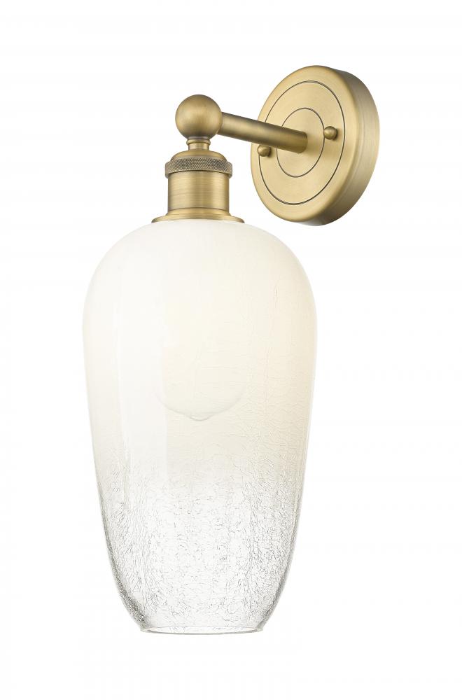 Brookhaven Flute - 1 Light - 7 inch - Brushed Brass - Sconce