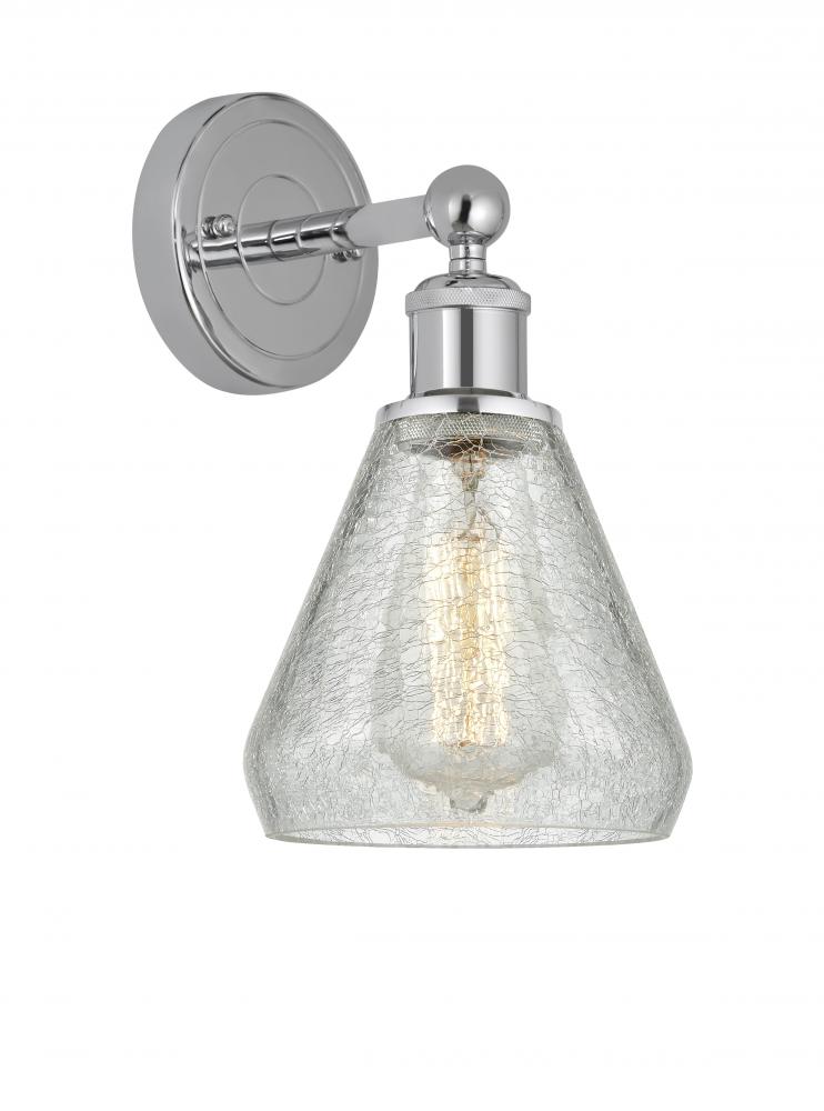 Conesus - 1 Light - 6 inch - Polished Chrome - Sconce