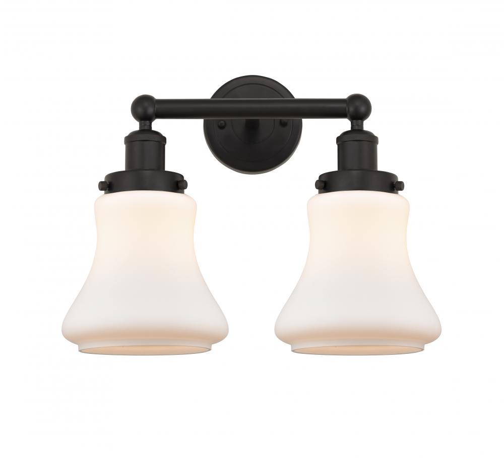 Bellmont - 2 Light - 15 inch - Oil Rubbed Bronze - Bath Vanity Light