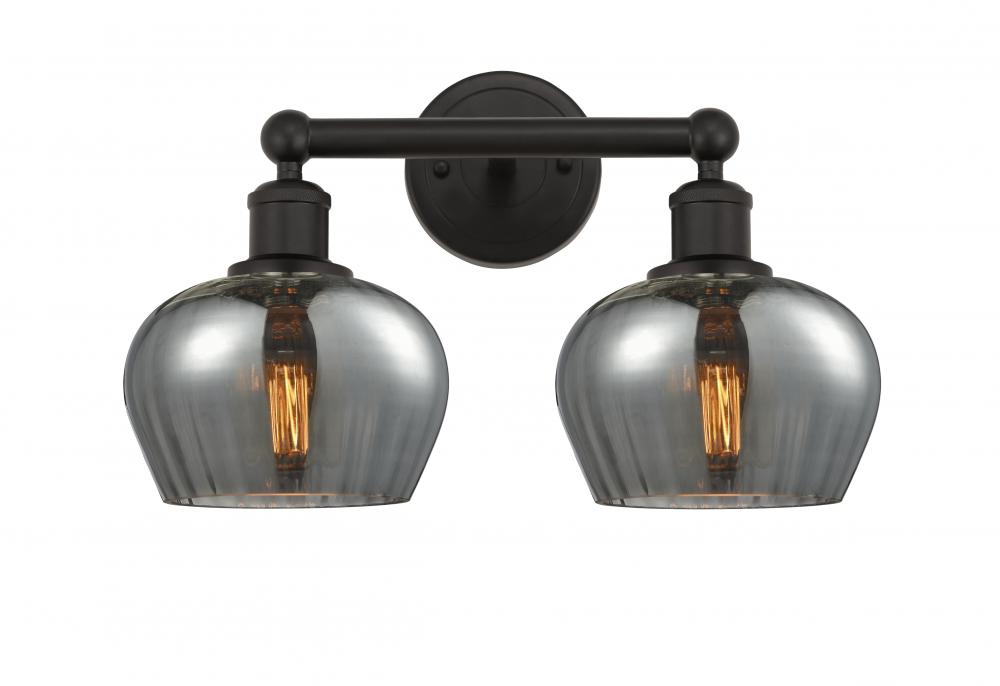 Fenton - 2 Light - 16 inch - Oil Rubbed Bronze - Bath Vanity Light