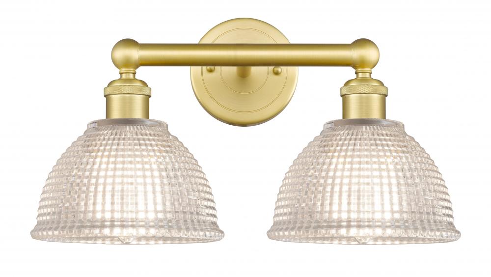 Arietta - 2 Light - 17 inch - Satin Gold - Bath Vanity Light
