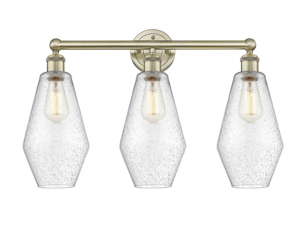 Cindyrella - 3 Light - 25 inch - Antique Brass - Bath Vanity Light