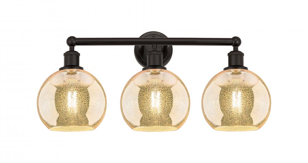 Athens - 3 Light - 26 inch - Oil Rubbed Bronze - Bath Vanity Light