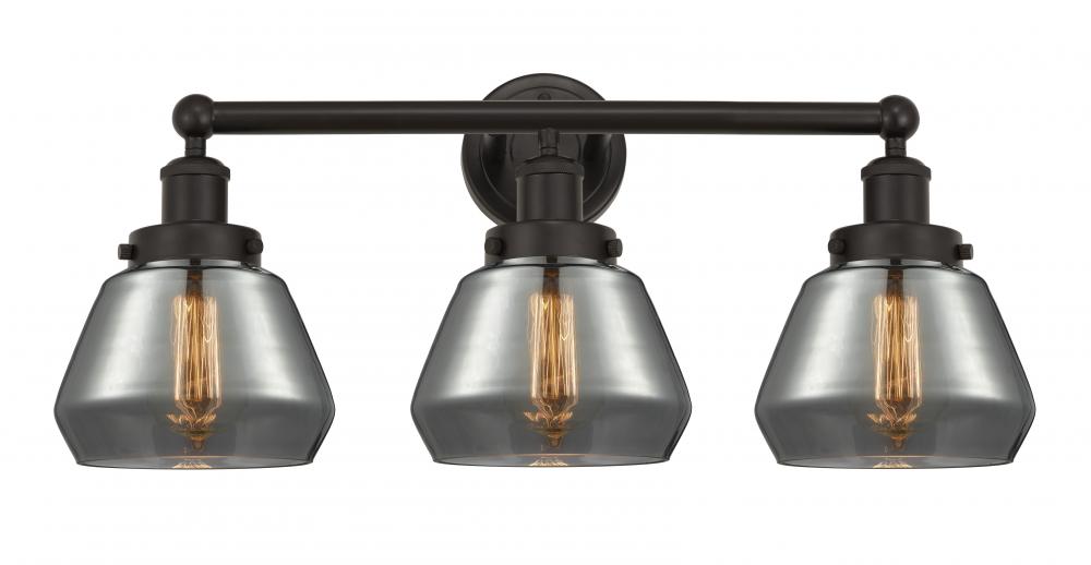 Fulton - 3 Light - 25 inch - Oil Rubbed Bronze - Bath Vanity Light