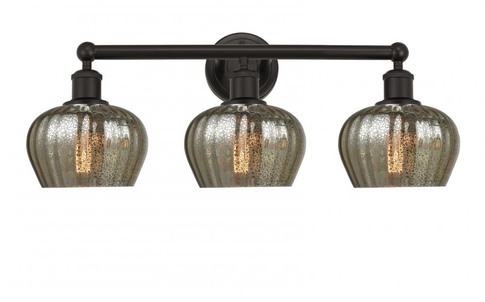 Fenton - 3 Light - 25 inch - Oil Rubbed Bronze - Bath Vanity Light