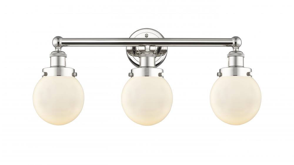 Beacon - 3 Light - 24 inch - Polished Nickel - Bath Vanity Light