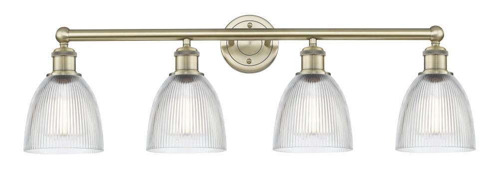 Castile - 4 Light - 33 inch - Antique Brass - Bath Vanity Light