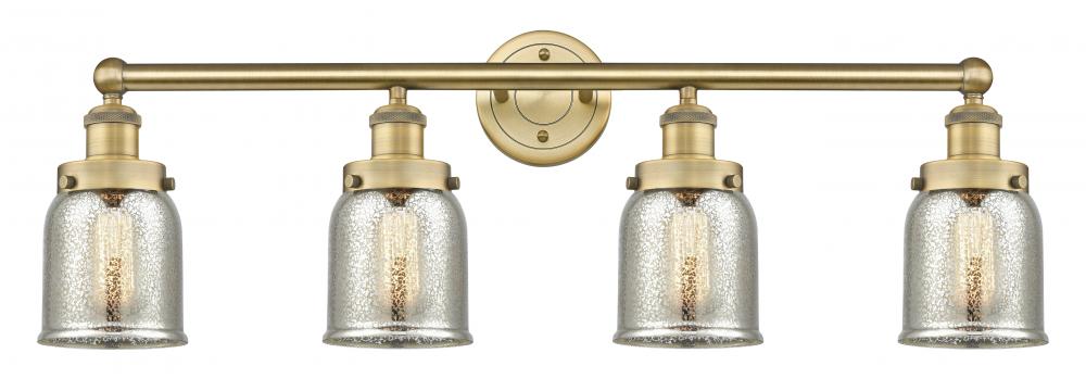 Bell - 4 Light - 32 inch - Brushed Brass - Bath Vanity Light