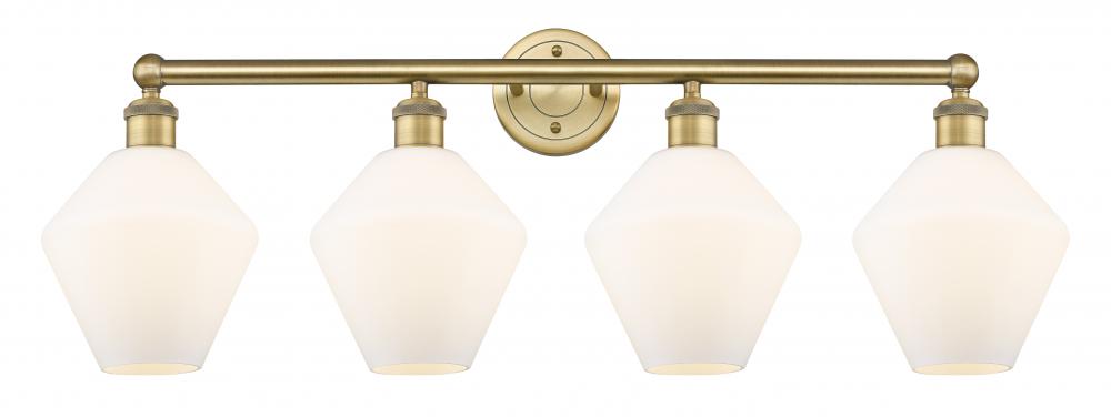 Cindyrella - 4 Light - 35 inch - Brushed Brass - Bath Vanity Light