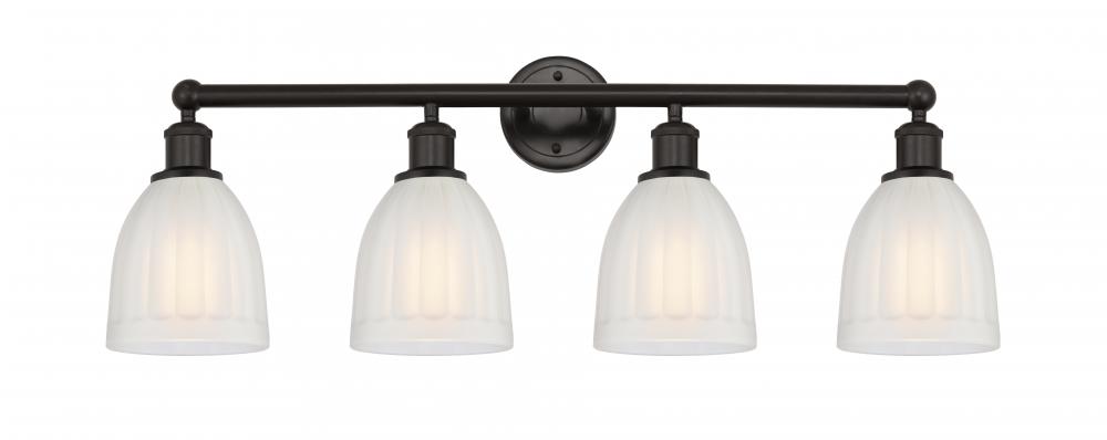 Brookfield - 4 Light - 33 inch - Oil Rubbed Bronze - Bath Vanity Light