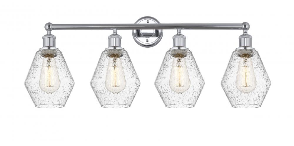 Cindyrella - 4 Light - 33 inch - Polished Chrome - Bath Vanity Light