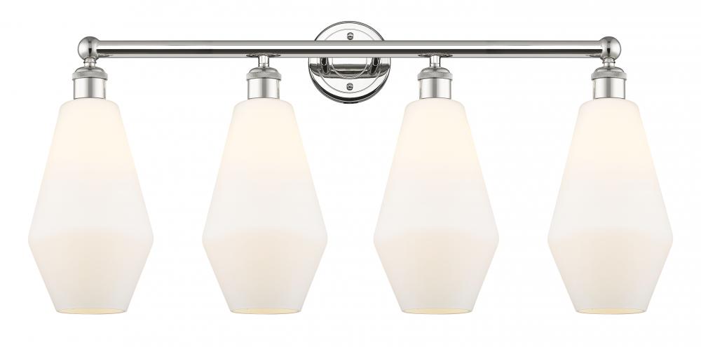 Cindyrella - 4 Light - 34 inch - Polished Nickel - Bath Vanity Light