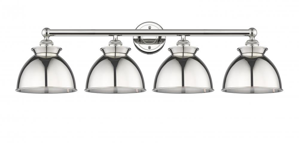 Adirondack - 4 Light - 35 inch - Polished Nickel - Bath Vanity Light