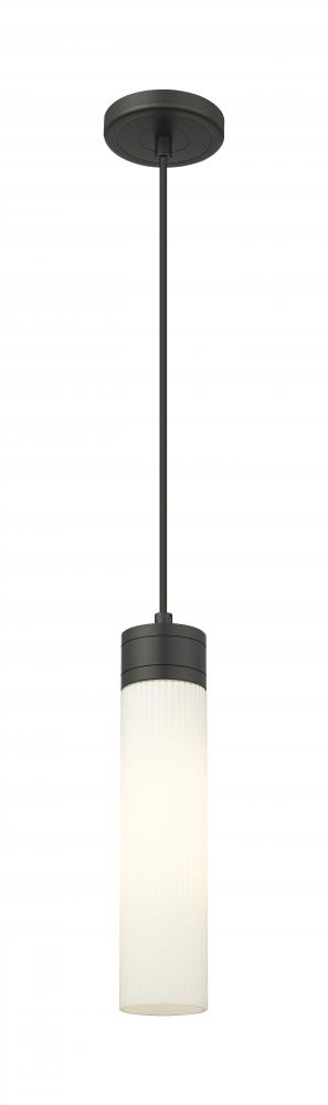 Boreas - 1 Light - 3 inch - Matte Black - Cord Hung - Mini Pendant