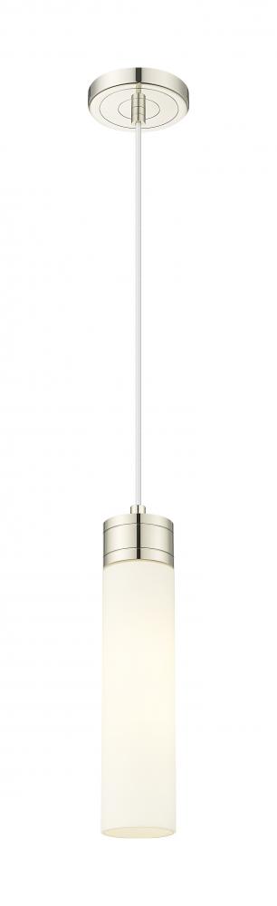 Boreas - 1 Light - 3 inch - Polished Nickel - Cord Hung - Mini Pendant