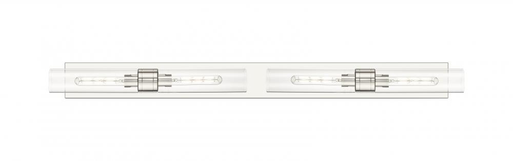 Boreas - 4 Light - 51 inch - Polished Nickel - Bath Vanity Light