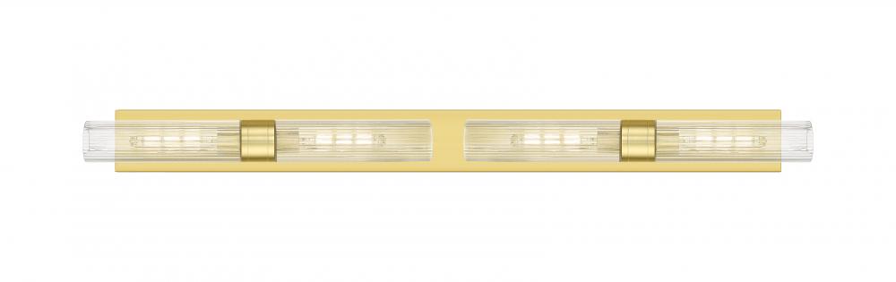 Boreas - 4 Light - 51 inch - Satin Gold - Bath Vanity Light