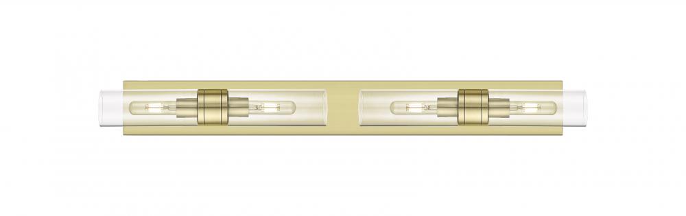 Boreas - 4 Light - 39 inch - Antique Brass - Bath Vanity Light