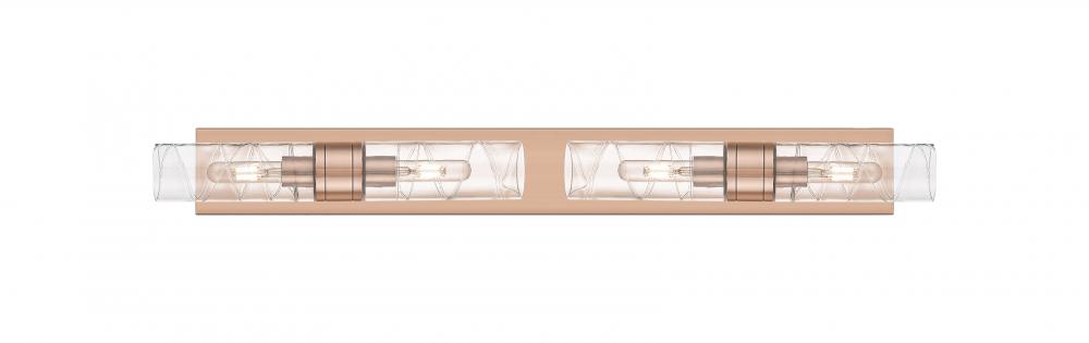 Boreas - 4 Light - 39 inch - Antique Copper - Bath Vanity Light