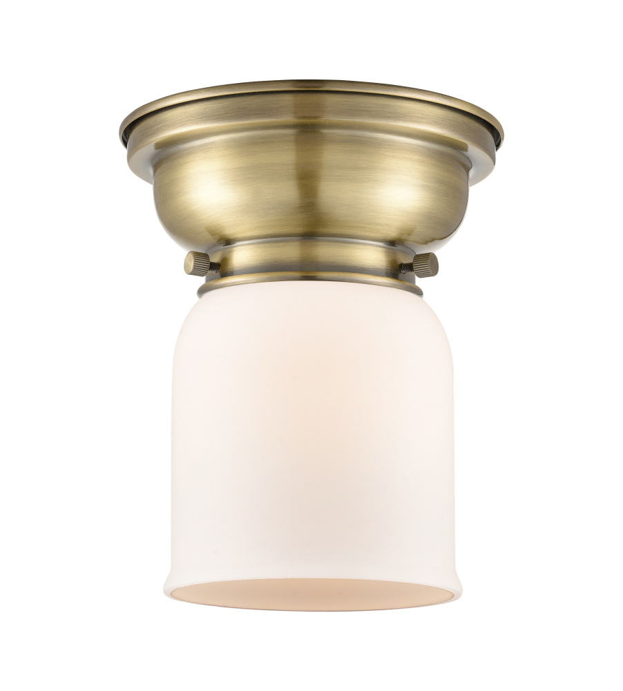 Small Bell 1 Light Flush Mount