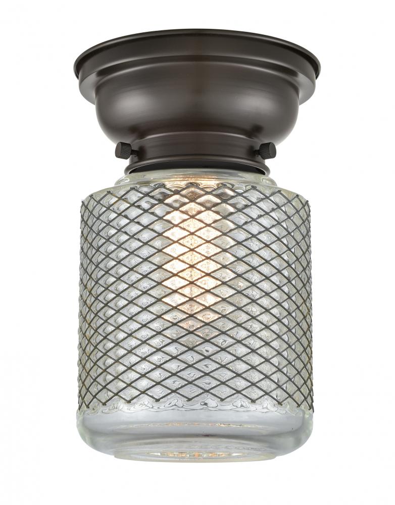 Stanton - 1 Light - 6 inch - Oil Rubbed Bronze - Flush Mount