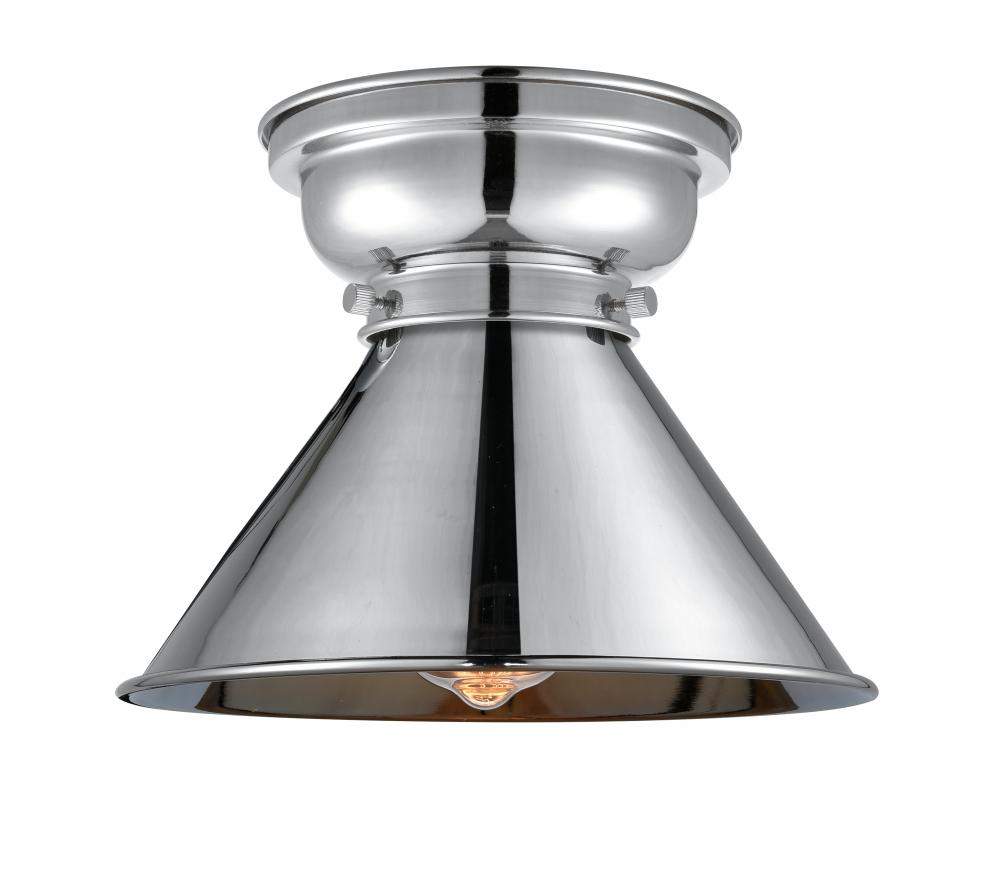 Briarcliff - 1 Light - 10 inch - Polished Chrome - Flush Mount