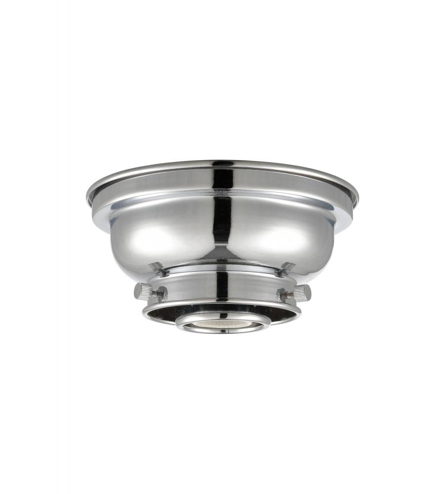 Franklin Restoration - 1 Light - 6 inch - Polished Chrome - Flush Mount