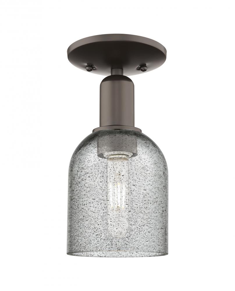 Caledonia - 1 Light - 5 inch - Oil Rubbed Bronze - Semi-Flush Mount