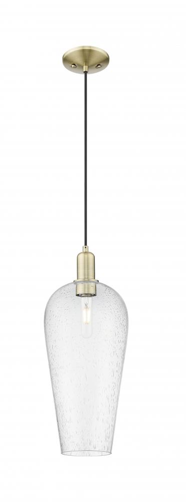 Chelsea - 1 Light - 6 inch - Antique Brass - Cord hung - Mini Pendant