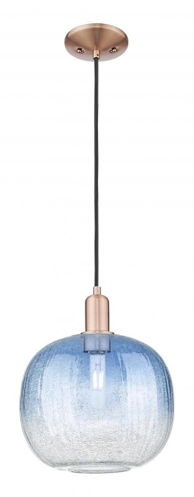 Brookhaven Sphere - 1 Light - 6 inch - Antique Copper - Cord hung - Mini Pendant