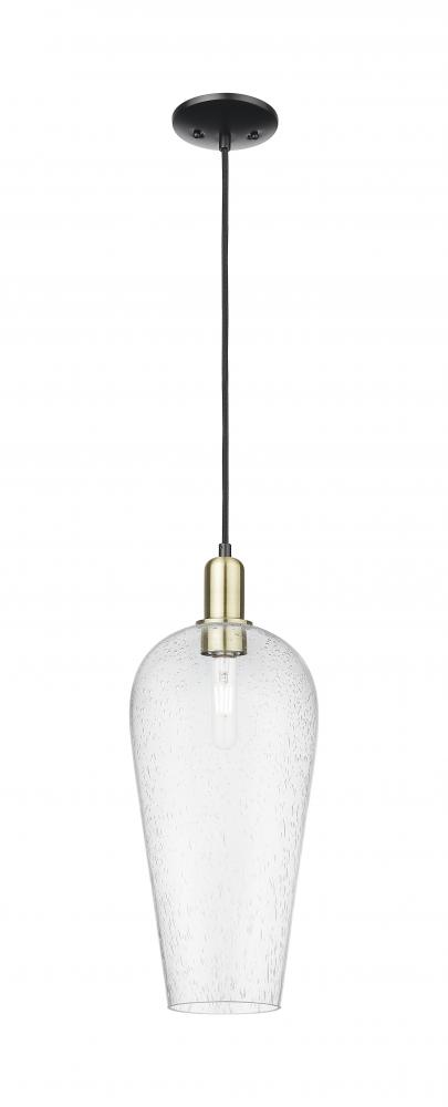 Chelsea - 1 Light - 6 inch - Black Antique Brass - Cord hung - Mini Pendant