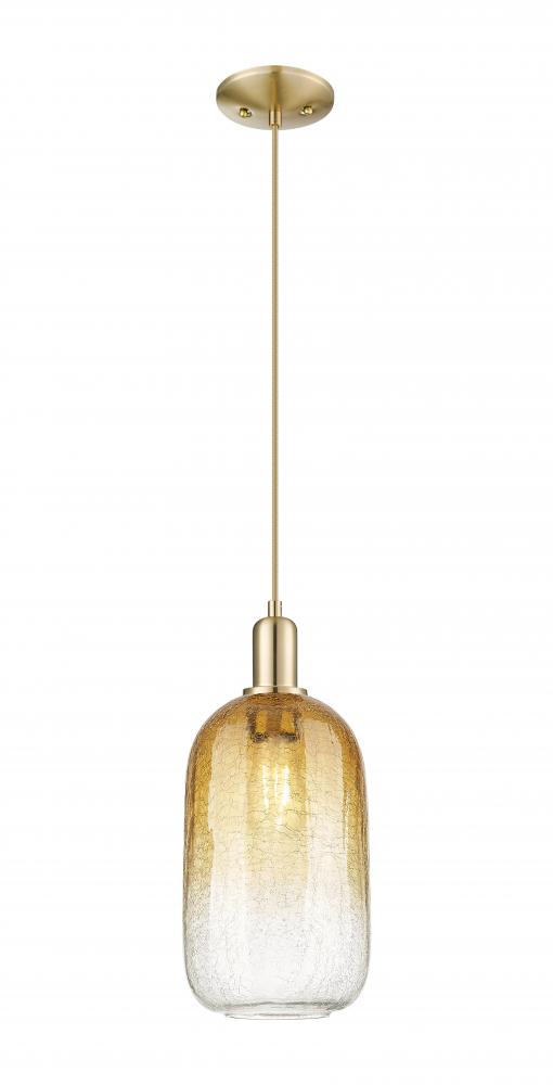 Brookhaven Cloche - 1 Light - 6 inch - Champagne Bronze - Cord hung - Mini Pendant