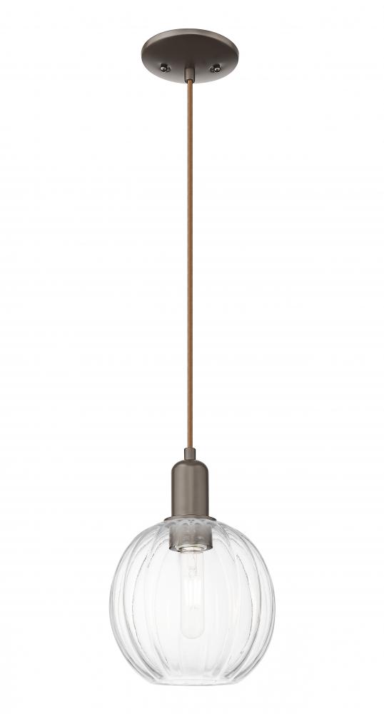 Preston Globe - 1 Light - 6 inch - Oil Rubbed Bronze - Cord hung - Mini Pendant