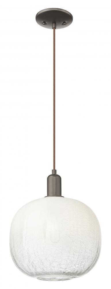 Brookhaven Sphere - 1 Light - 6 inch - Oil Rubbed Bronze - Cord hung - Mini Pendant