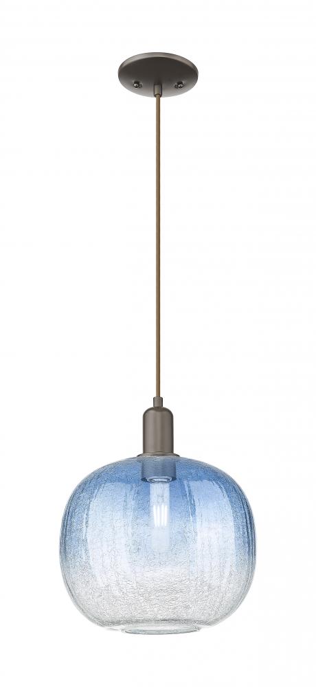 Brookhaven Sphere - 1 Light - 6 inch - Oil Rubbed Bronze - Cord hung - Mini Pendant
