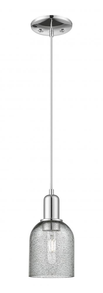 Caledonia - 1 Light - 5 inch - Polished Chrome - Cord hung - Mini Pendant