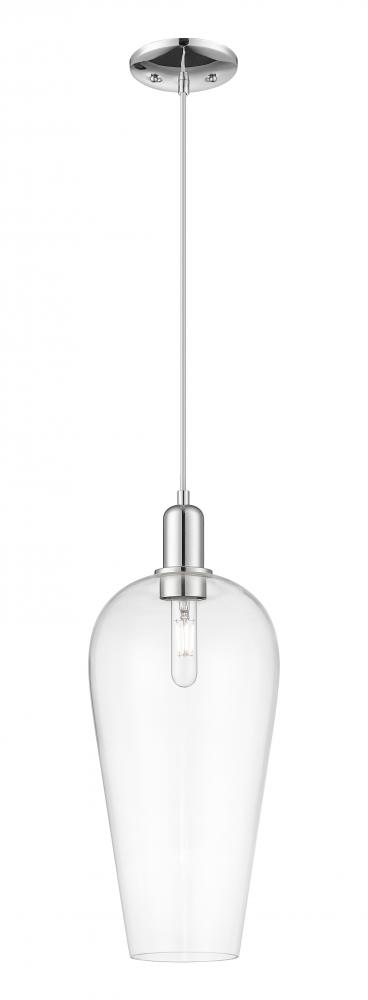 Chelsea - 1 Light - 6 inch - Polished Chrome - Cord hung - Mini Pendant