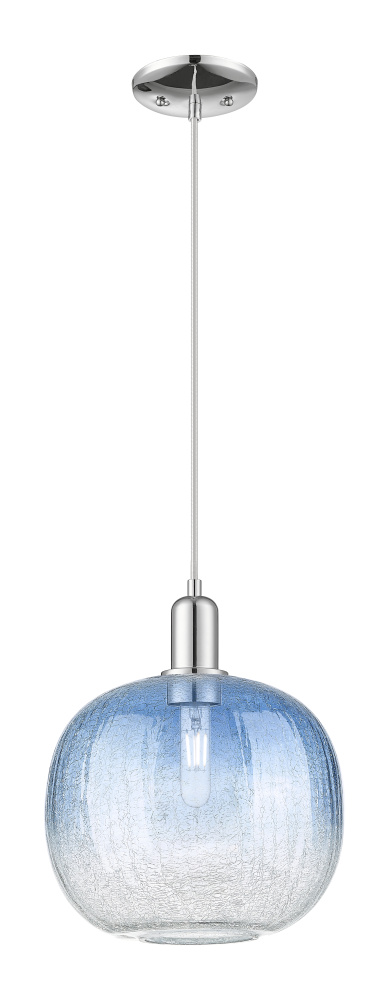 Brookhaven Sphere - 1 Light - 6 inch - Polished Chrome - Cord hung - Mini Pendant