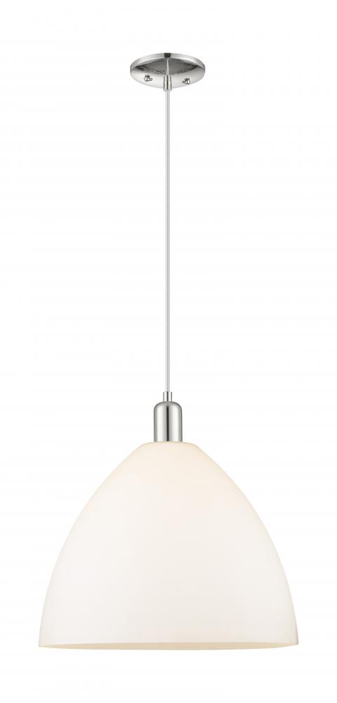Bristol - 1 Light - 16 inch - Polished Nickel - Cord hung - Mini Pendant