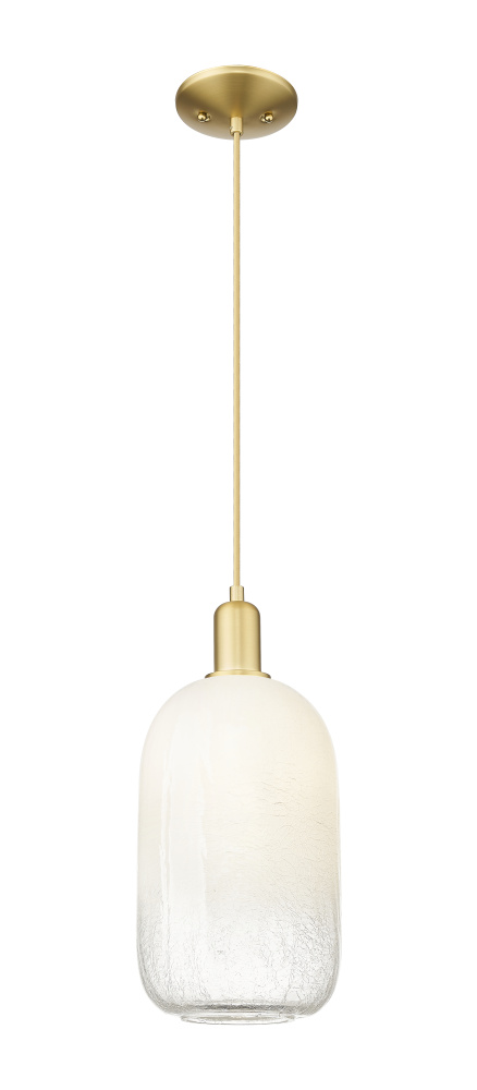 Brookhaven Cloche - 1 Light - 6 inch - Satin Gold - Cord hung - Mini Pendant